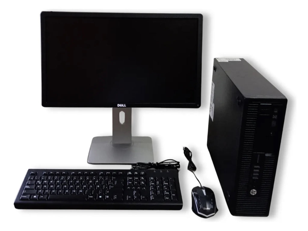 Computadora de escritorio trabajo, escuela o diseño completa