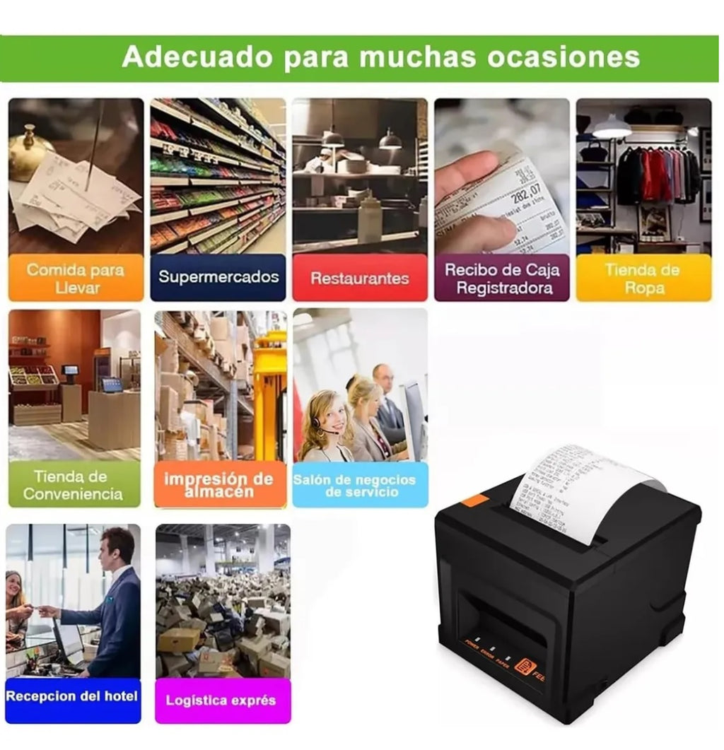 Impresora de tickets 80 mm autocorte Nueva