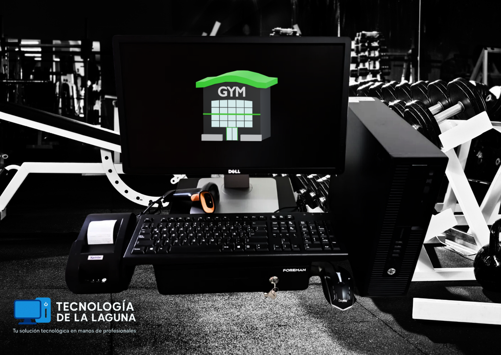 Kit punto de venta para gimnasio o clubs deportivos