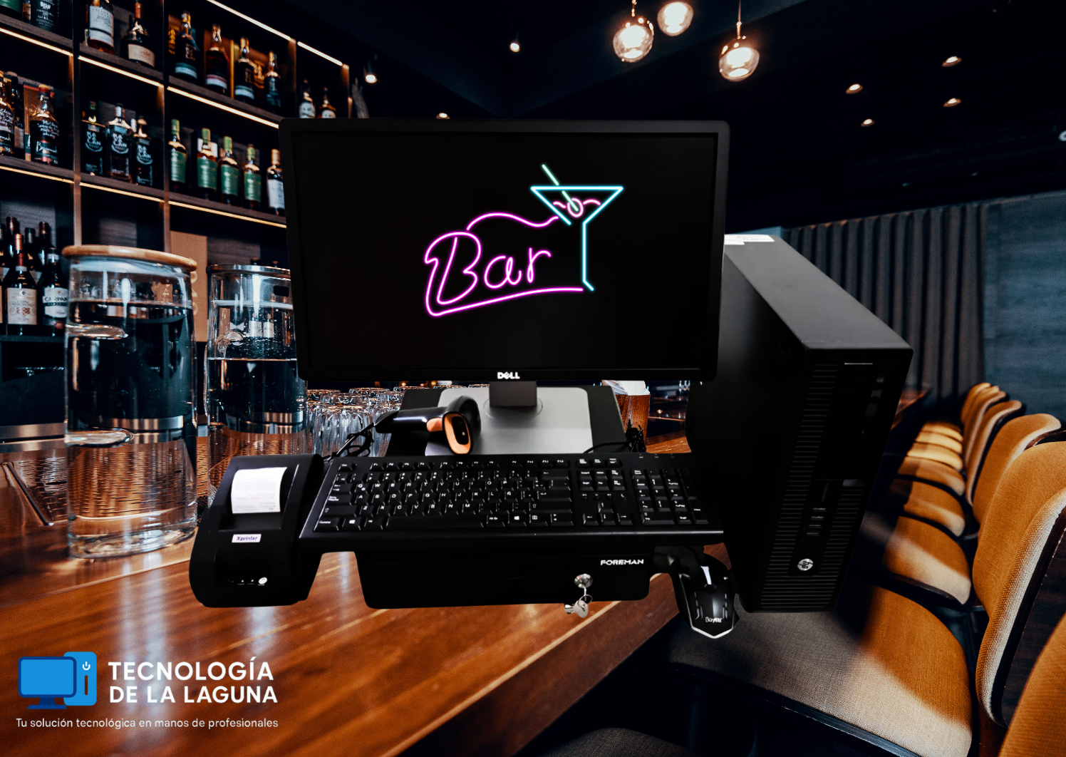 Kit punto de venta para restaurante completo