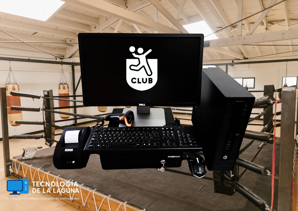 Kit punto de venta para gimnasio o clubs deportivos